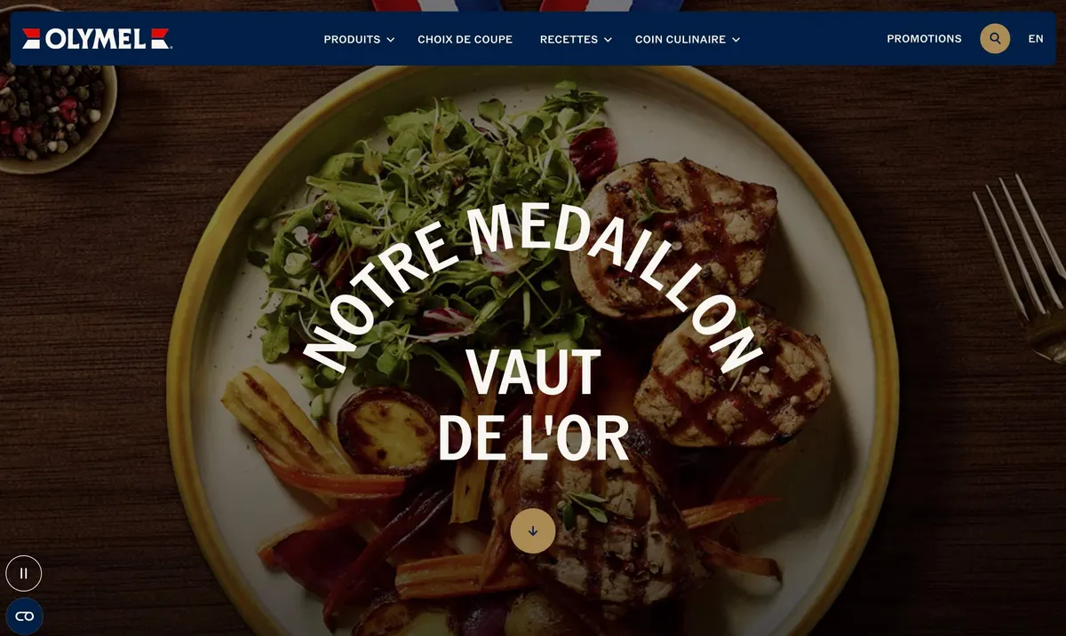 Olymel website